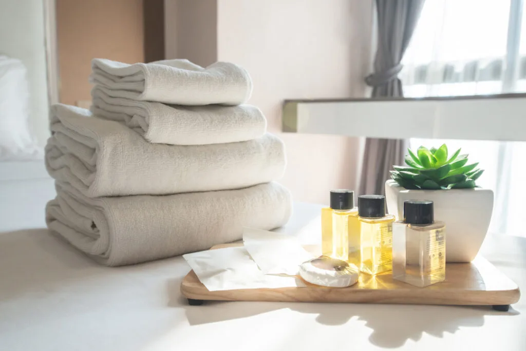 Daily housekeeping at Chryssi Akti