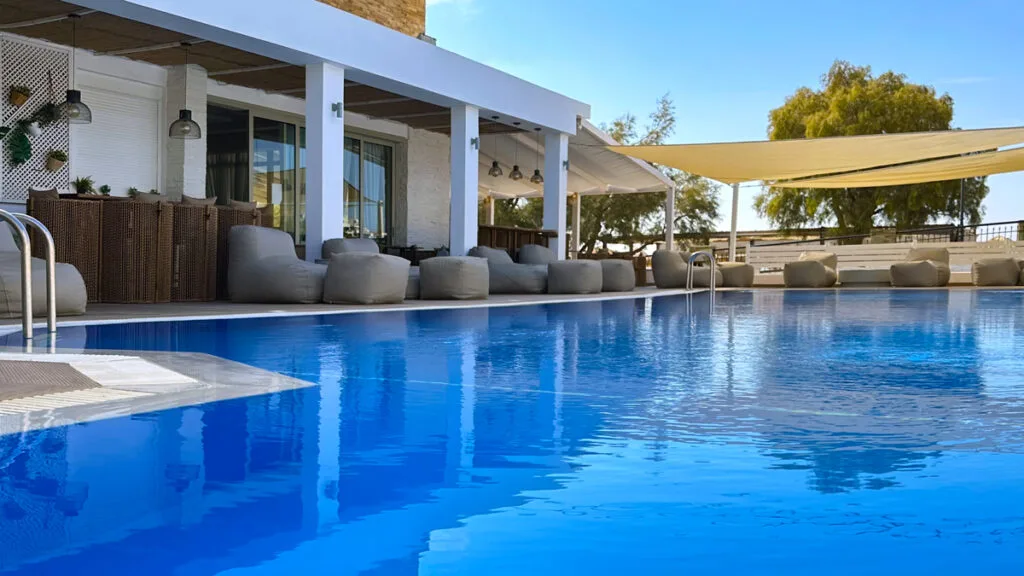 Poolside detail