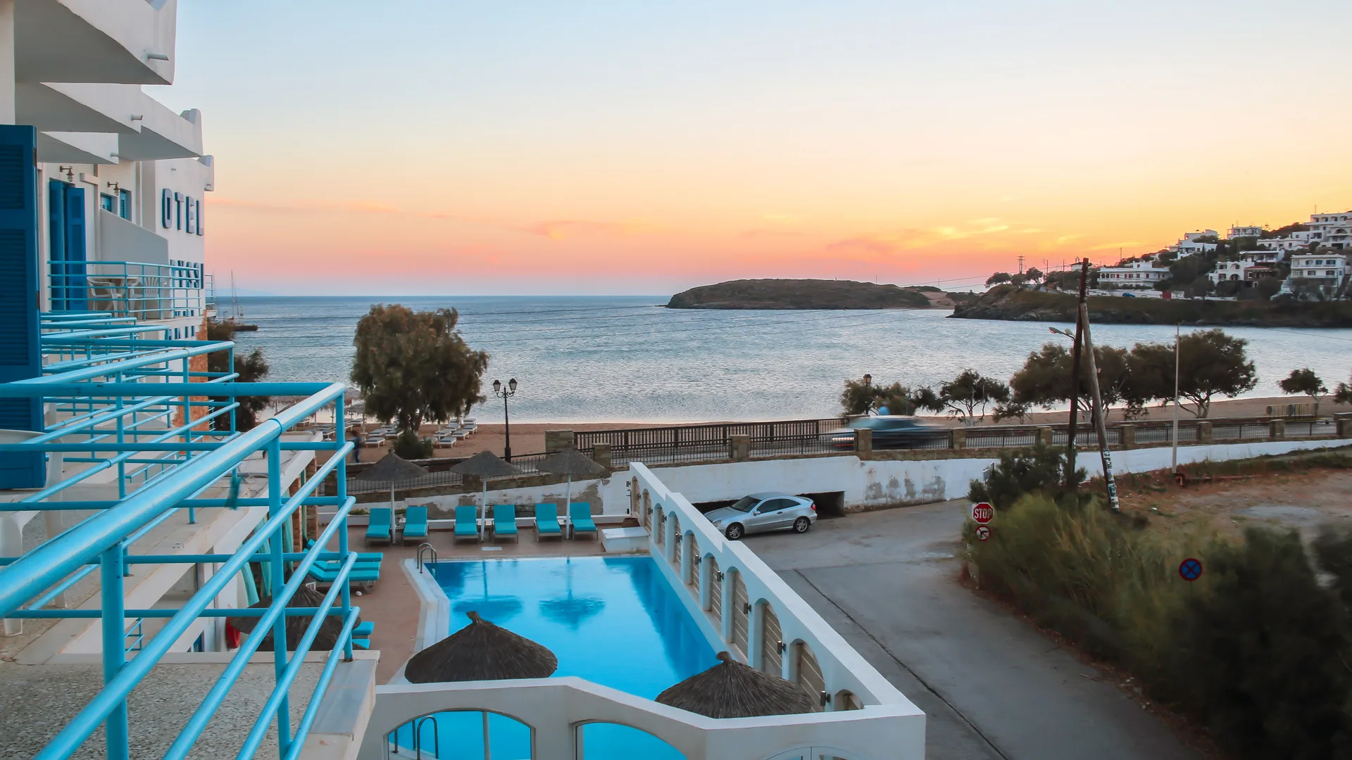 Superior Double Side Sea View — view towards the Aegean Sea