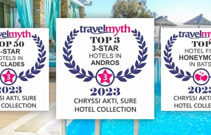 Η Chryssi Akti τιμήθηκε στα “Travelmyth Awards 2023”